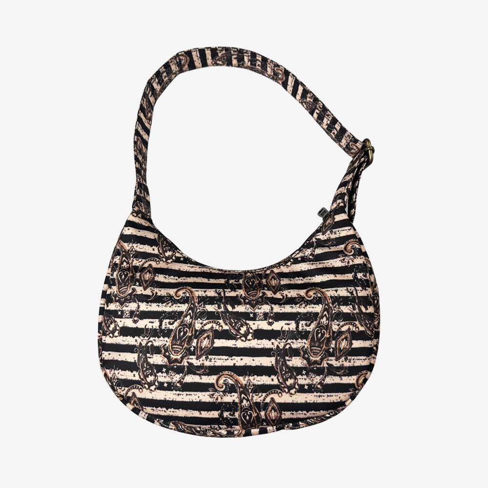 Golden Line Digital Printed Moon Handbag | Buy Moon Handbag